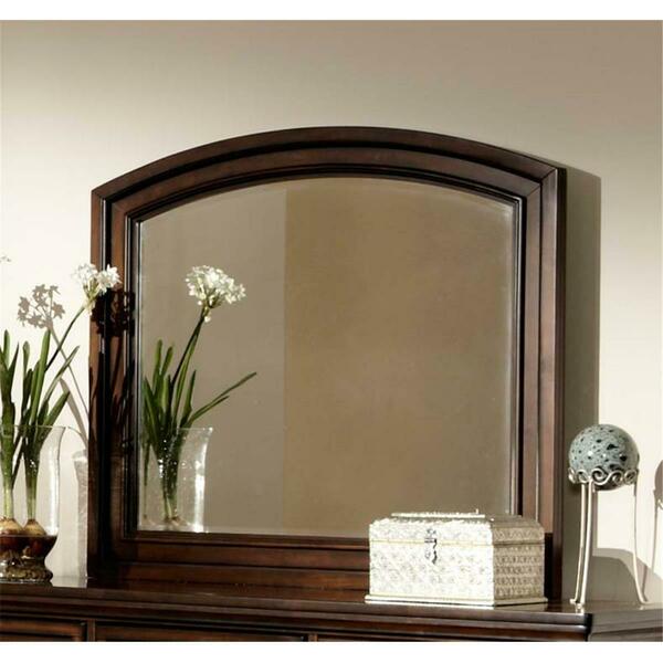 Home Elegance Cumberland Mirror in Medium Brown 2159-6